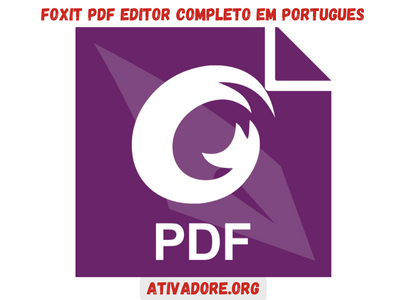 Foxit PDF Editor Completo Em Portugues