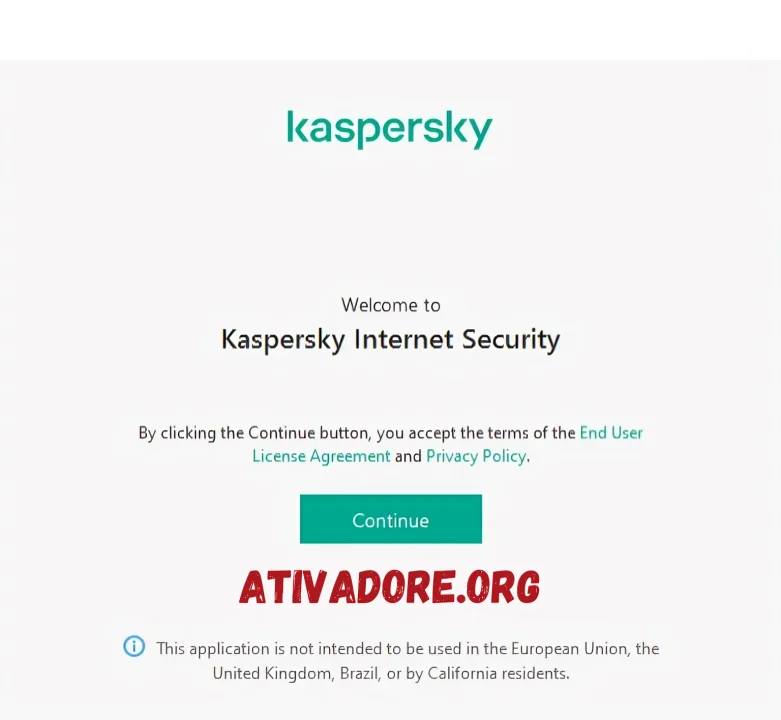 Instalação do Kaspersky Internet Security