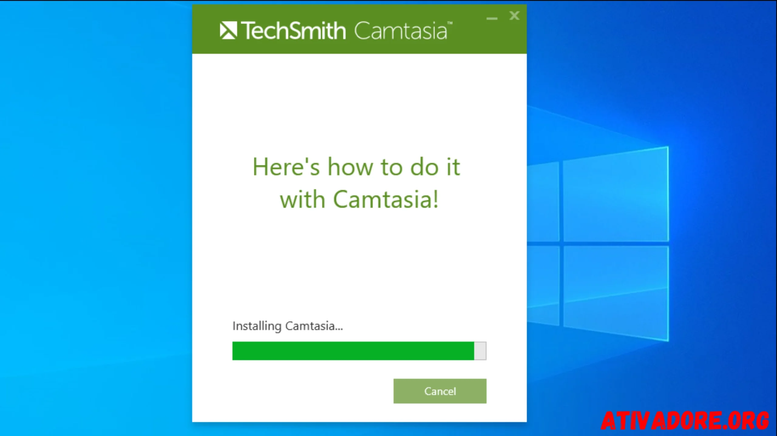 Camtasia Studio 9 Instalação passo 5