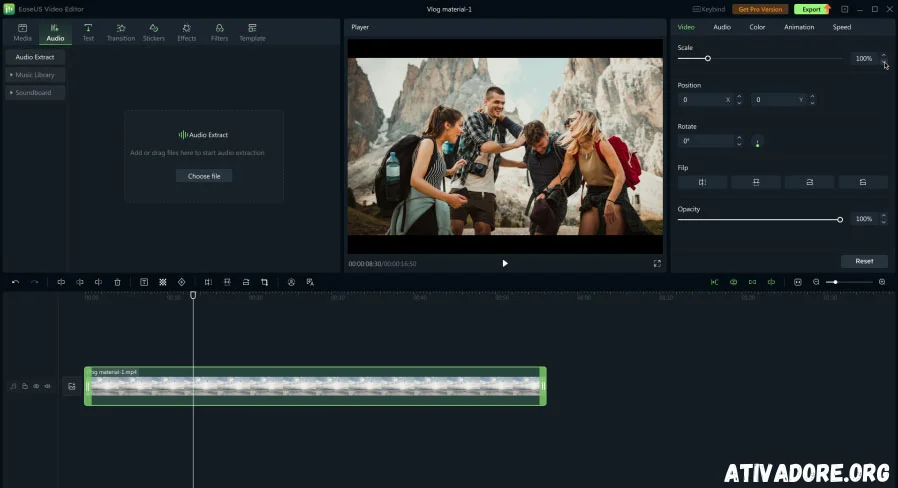 EaseUS Video Editor Gratis